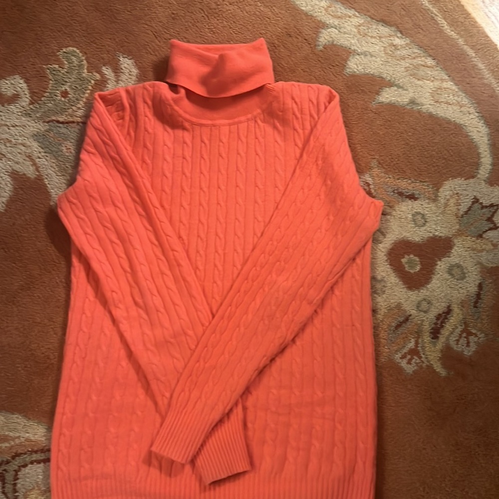 JCrew cable turtleneck - Picture 2 of 3